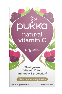Pukka Natural Vitamin C 60 Caps
